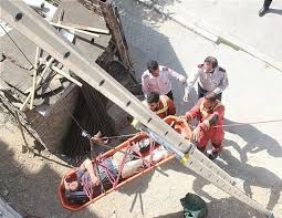 سقوط کارگر ساختمانی به از ارتفاع 15متری در شیراز